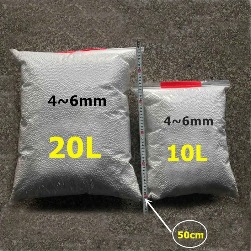 Event Z - Kulki styropianowe białe 4-6mm 10L/20L do