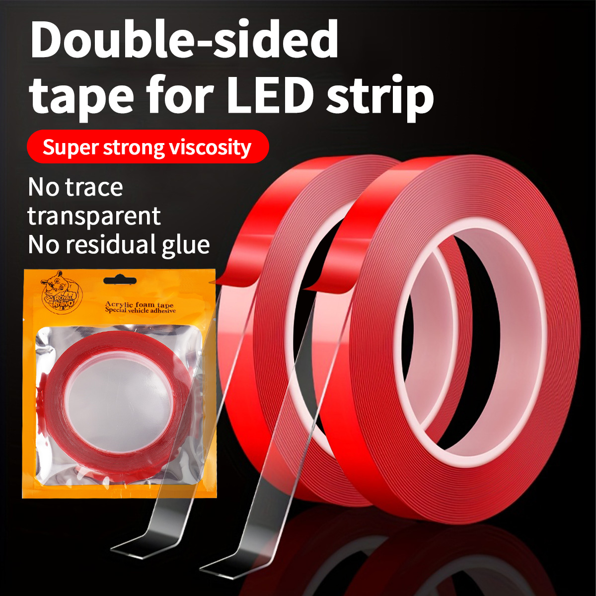 Led Balloon Light - Taśma LED, taśma klejąca, taśma dwustronna