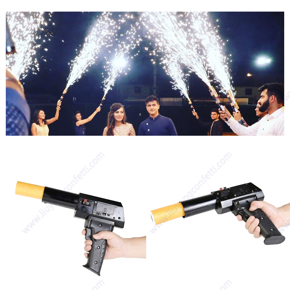 Confetti Cannon Tube - Zimny pistolet pirowy Ręczny strzałka Zapłon
