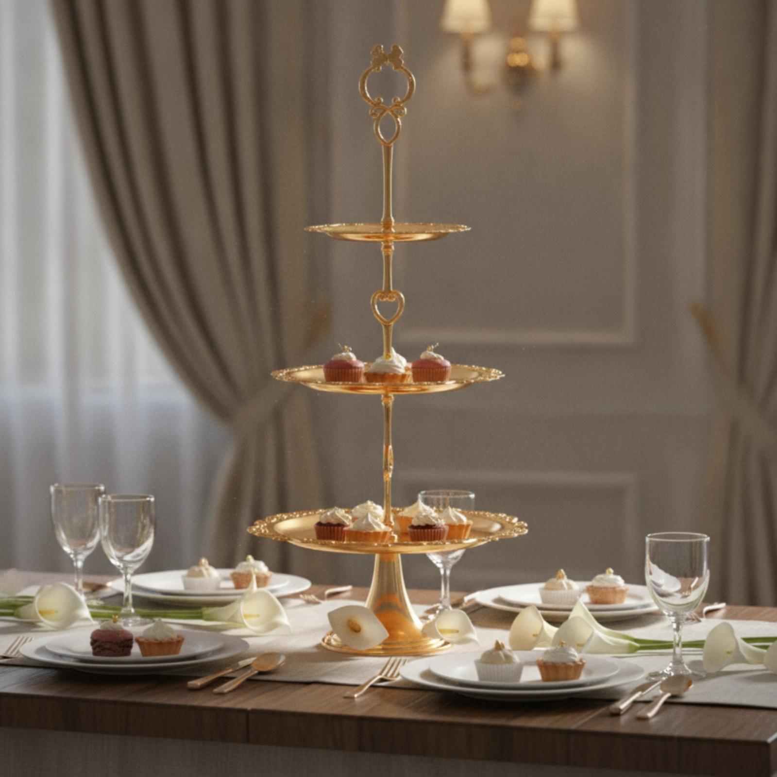 Metalowy wielopoziomowy stojak – Cupcake Stand Tier recenzja i cena