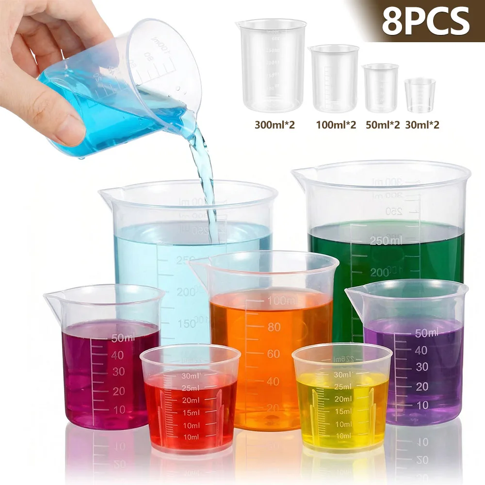 8 szt. Plastikowych kubków mia – Plastic Cup 50Pcs recenzja i cena