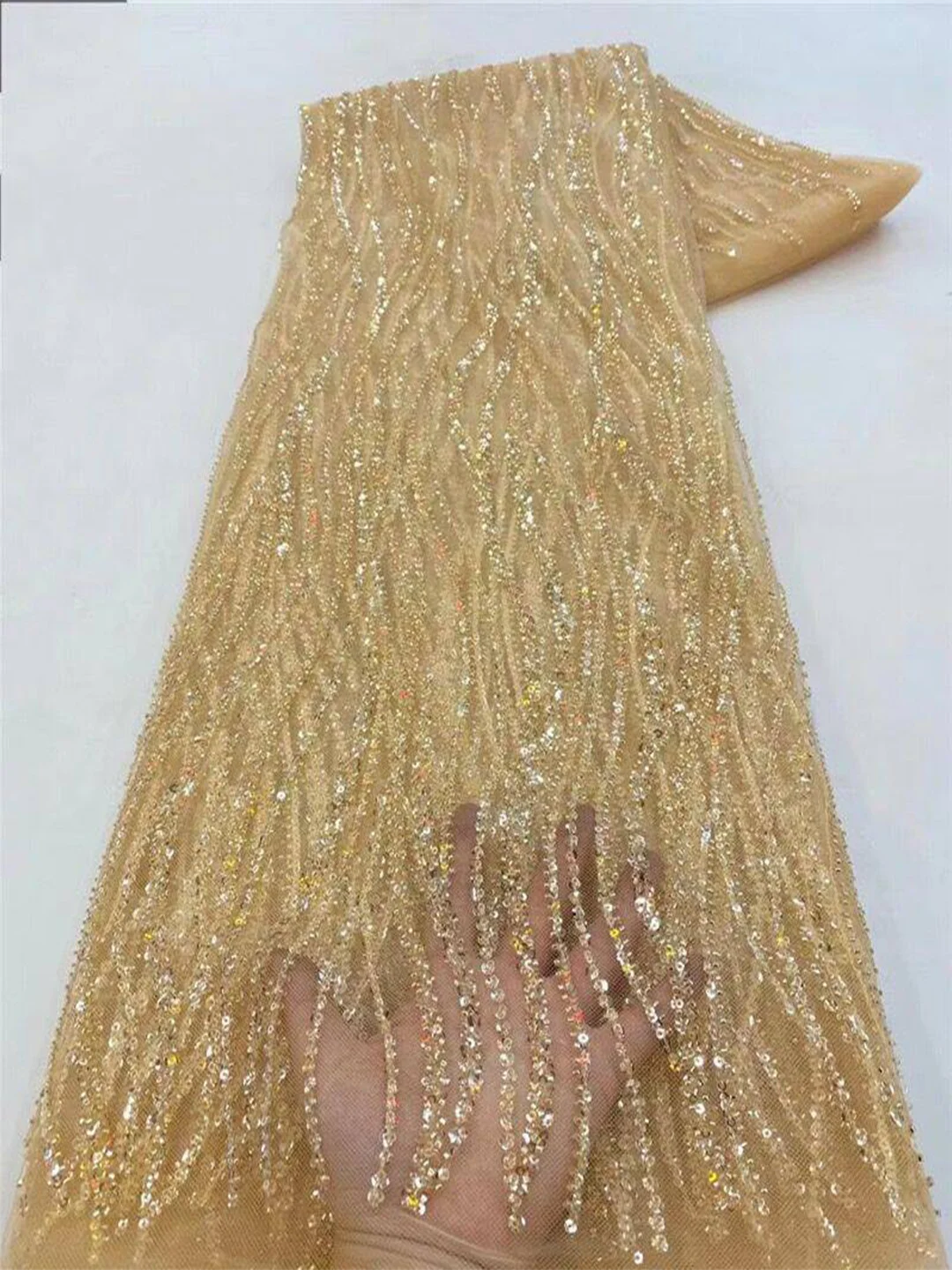 Złoty kolor Afrykańska haftowa – Glitter Tablecloth recenzja i cena