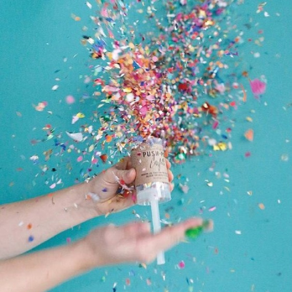 Kolorowe 1 szt. Konfetti do wy – Confetti Cannon Tube recenzja i cena