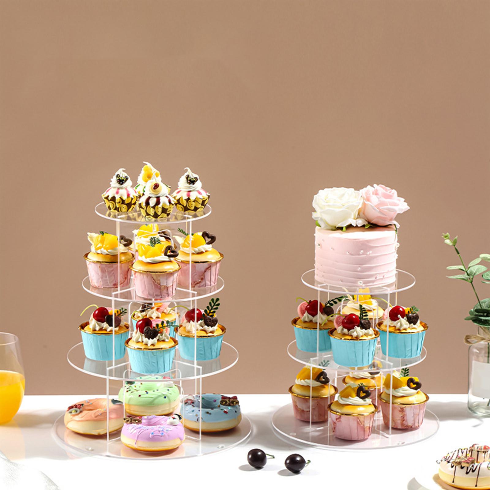 3/4/5-poziomowy akrylowy stoja – Cupcake Stand Tier recenzja i cena