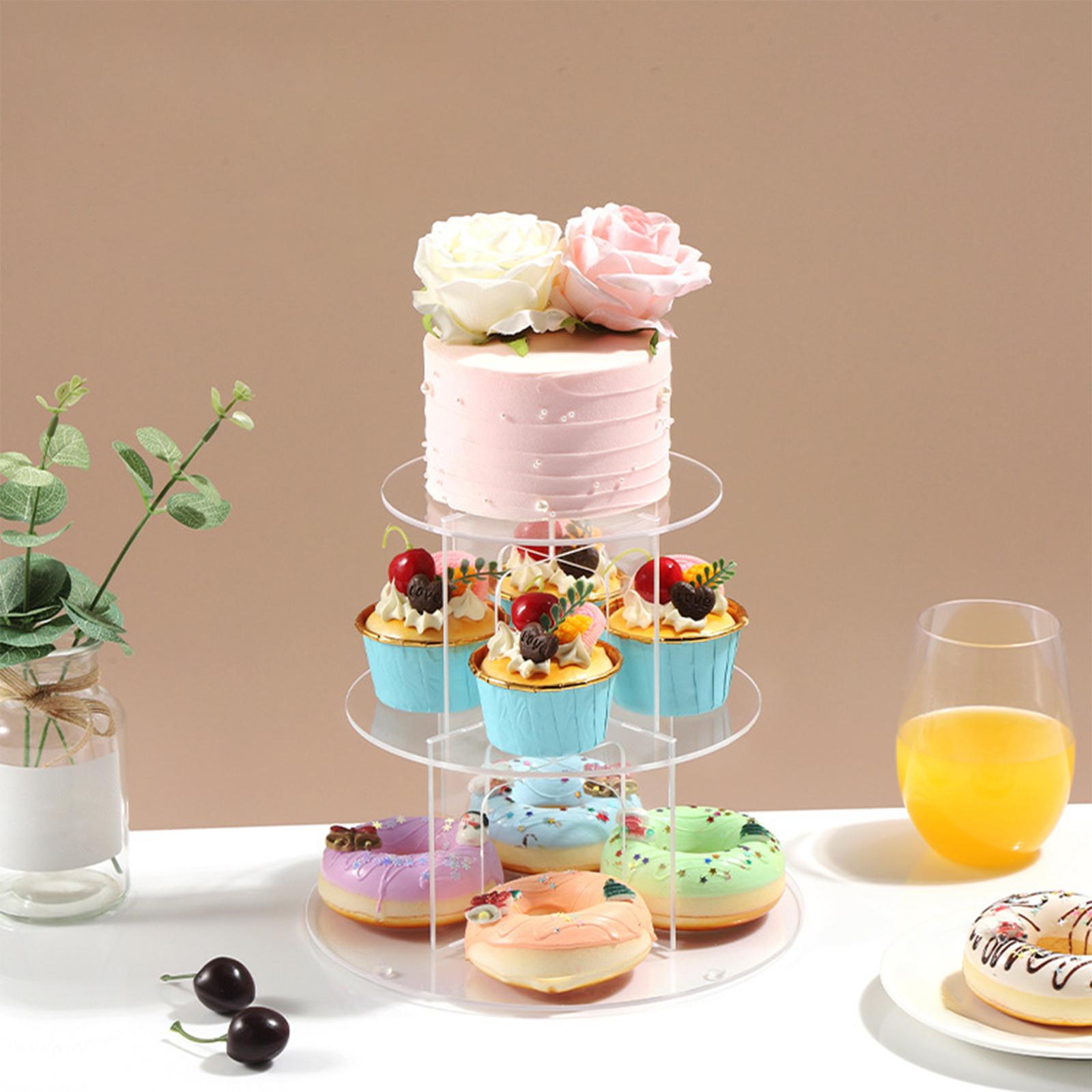 3/4/5-poziomowy akrylowy stoja – Cupcake Stand Tier recenzja i cena