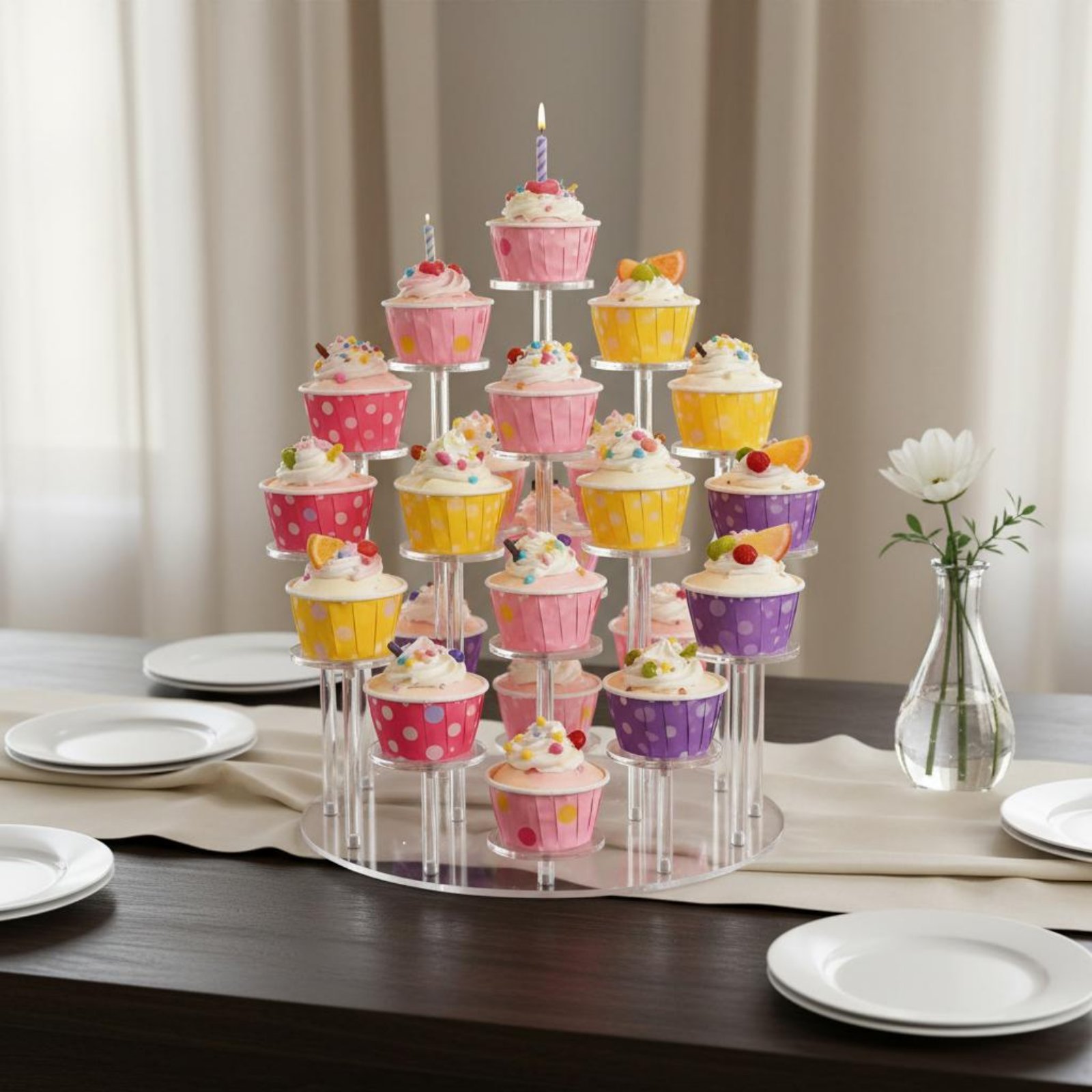 Akrylowy Stojak na Babeczki Pr – Cupcake Stand Tier recenzja i cena