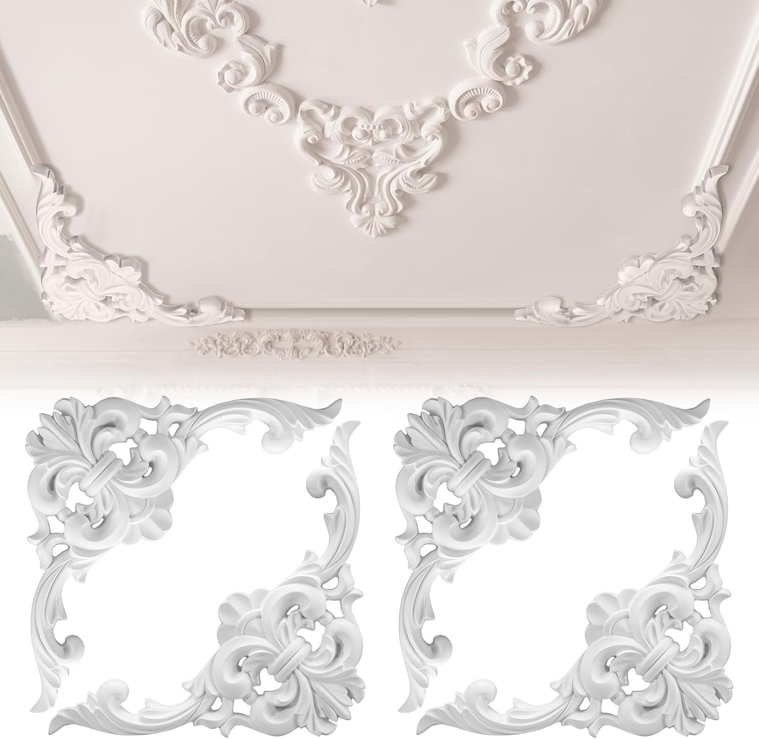 Zestaw listew sufitowych PU, n – Flower Wall Panel recenzja i cena