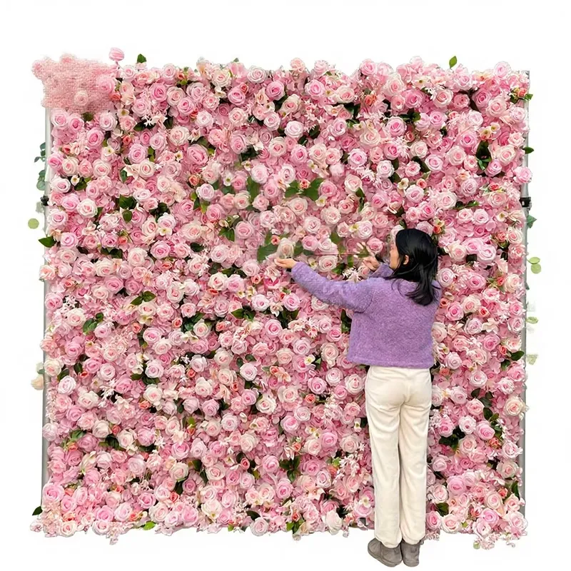 Ściana z sztucznych kwiatów je – Flower Wall Panel recenzja i cena