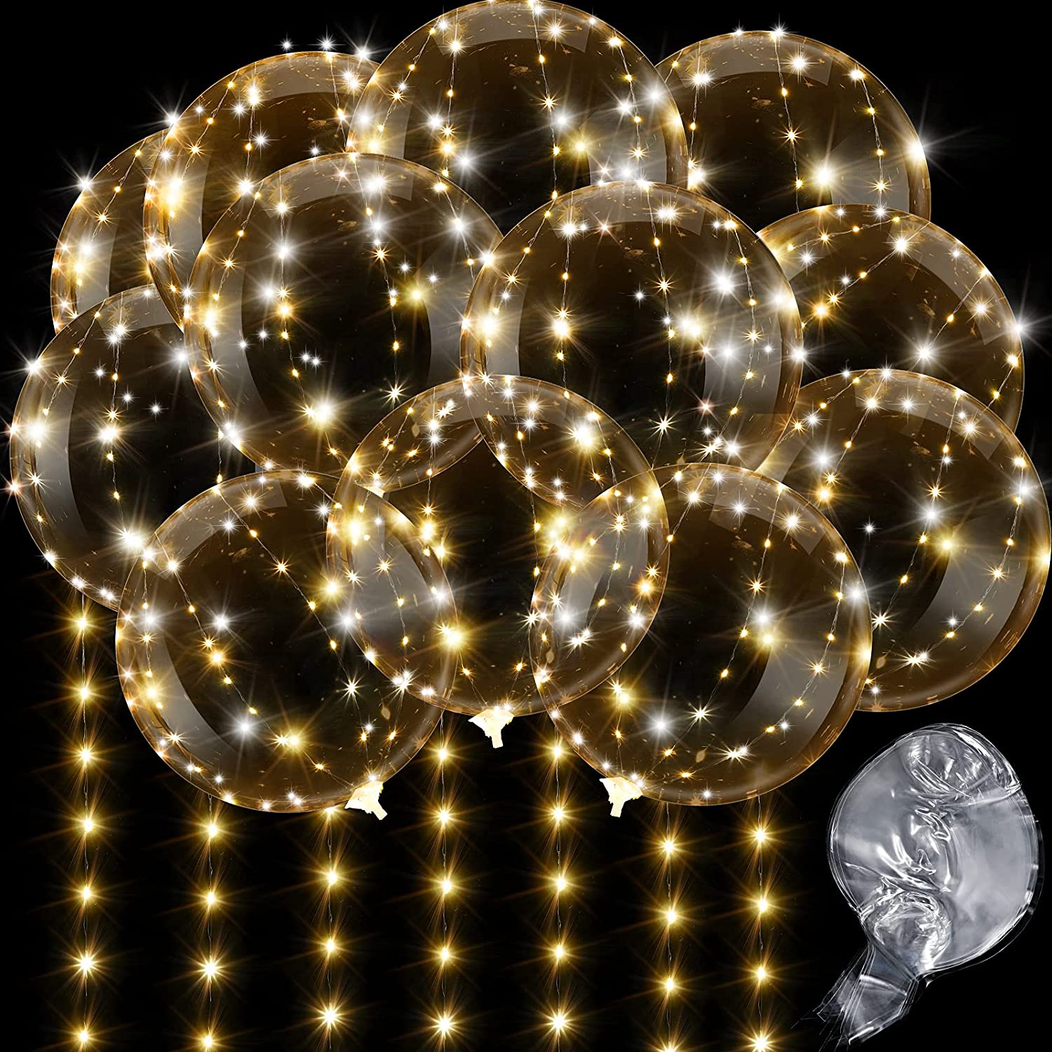 4 SZT. Balony LED z Podświetle – Led Balloon Light recenzja i cena