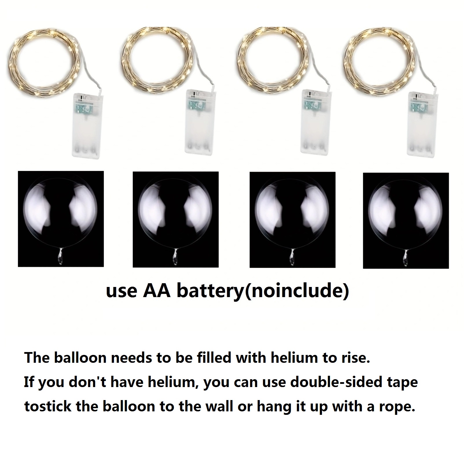 4 SZT. Balony LED z Podświetle – Led Balloon Light recenzja i cena