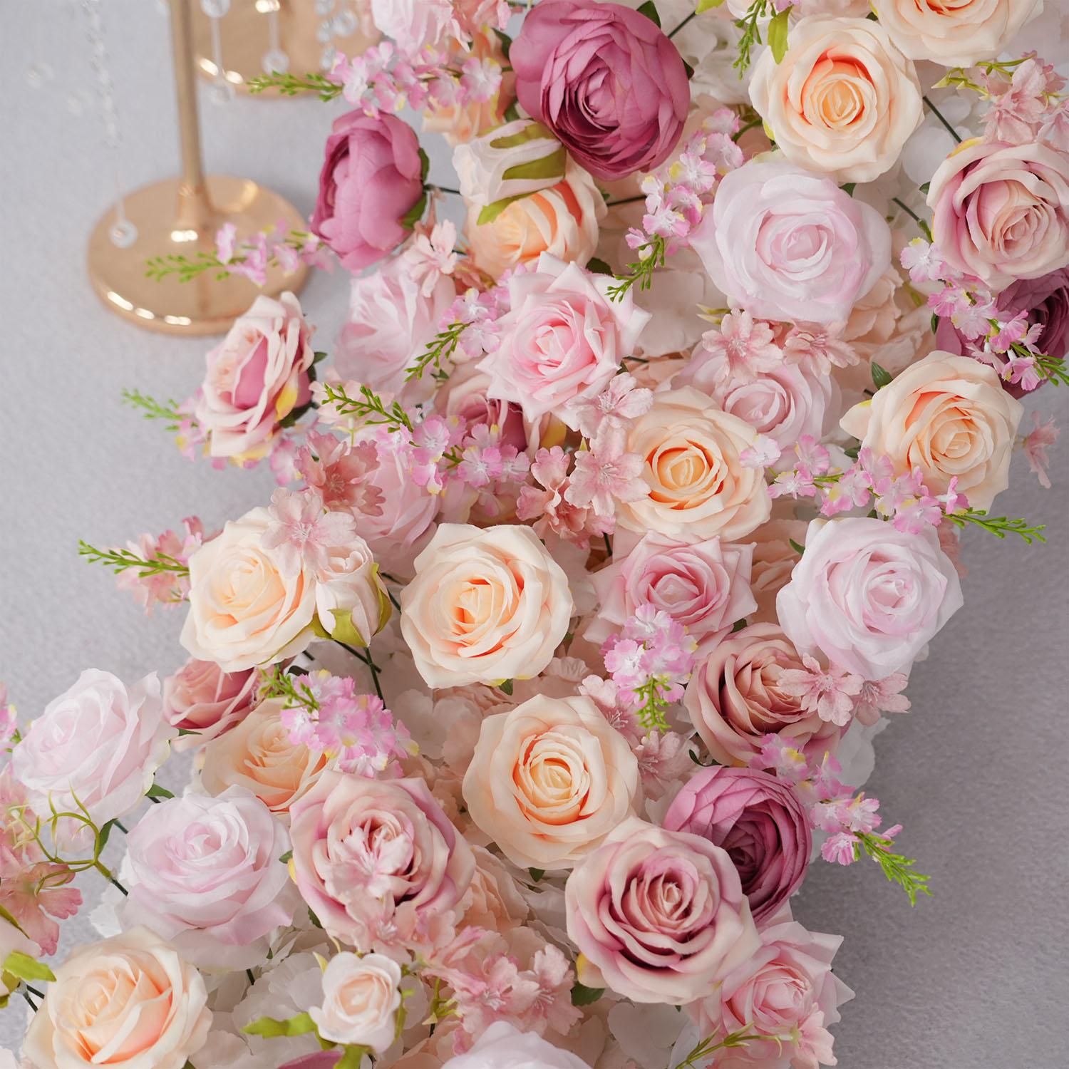 Uflower Luksusowe Sztuczne Kwi – Flower Wall Panel recenzja i cena
