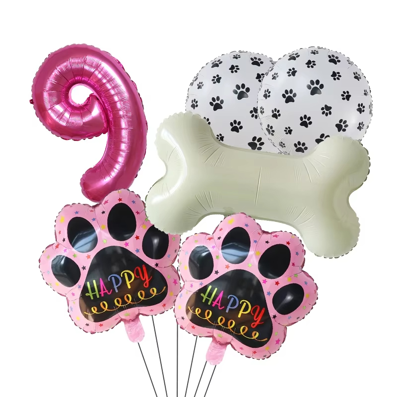 Złote balony WOOF, artykuły na – Let'S Party Event Supply recenzja i cena