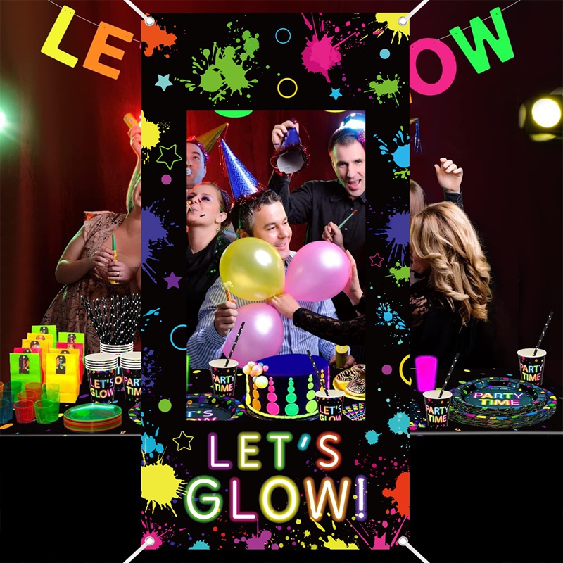 Ramka do fotobudki Let's Glow, – Let'S Party Event Supply recenzja i cena