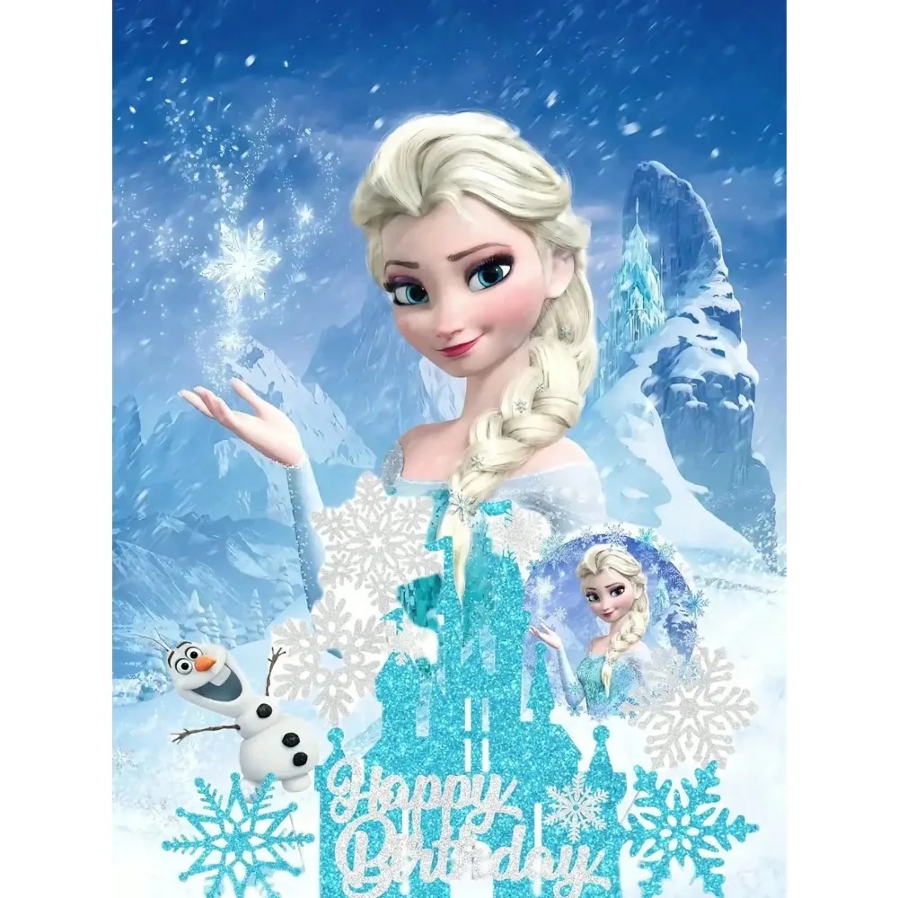 Zestaw dekoracji na tort Froze – Event Z recenzja i cena
