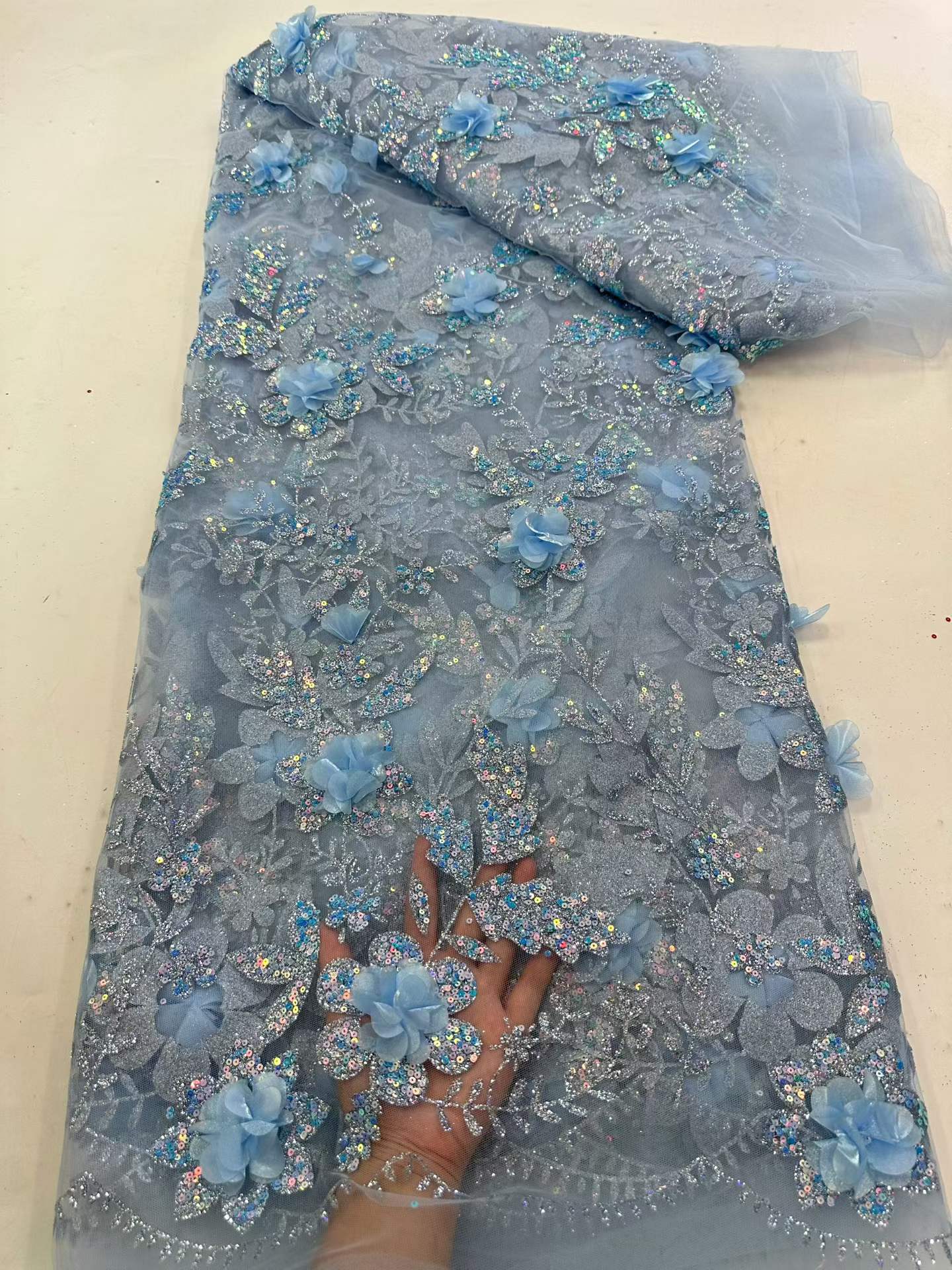 Afrykańska koronka haftowana c – Glitter Tablecloth recenzja i cena