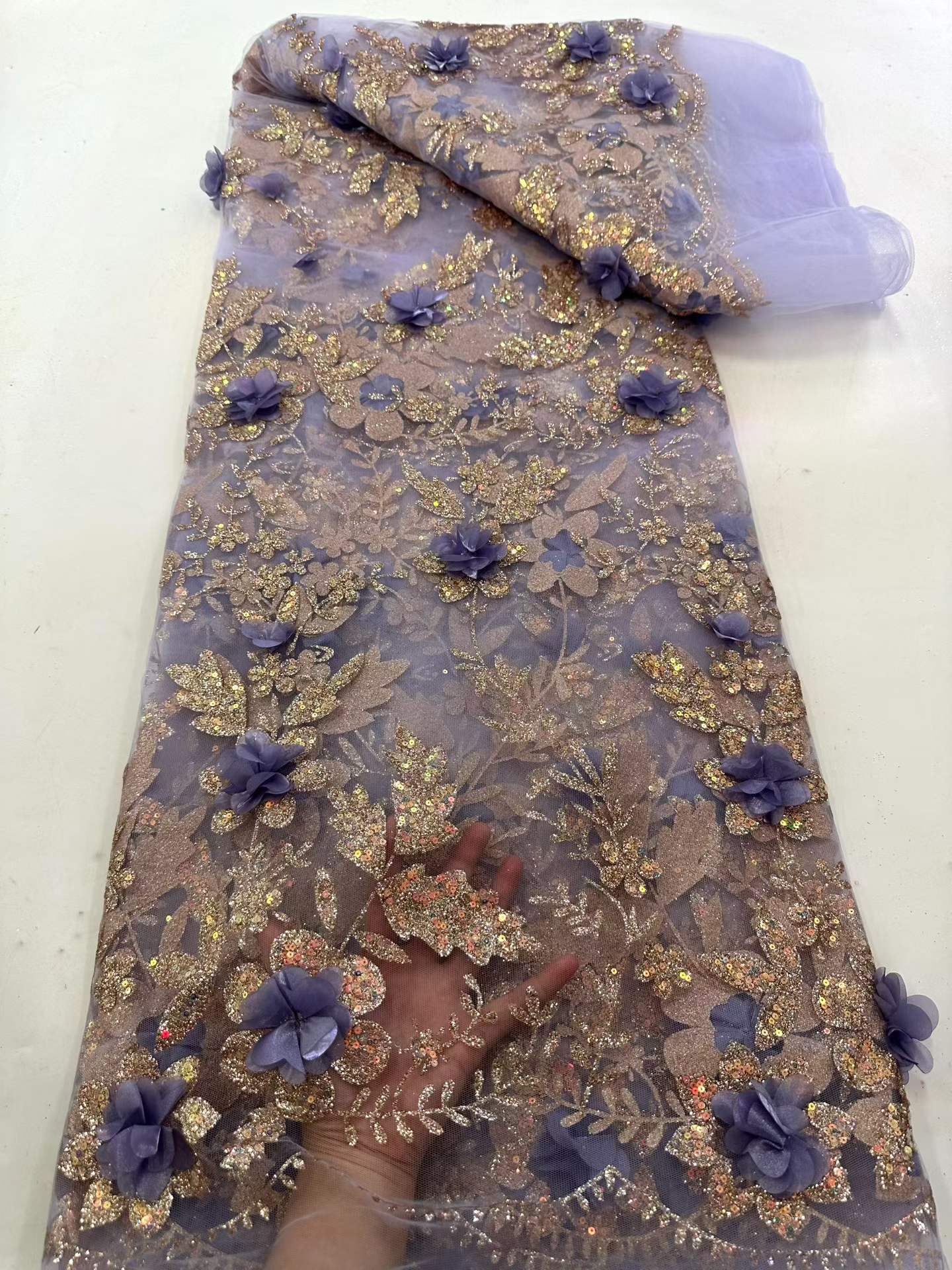 Afrykańska koronka haftowana c – Glitter Tablecloth recenzja i cena