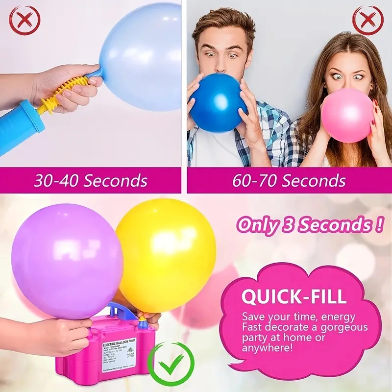 1 szt., nadmuchiwana elektrycz – Balloon Pump Hand recenzja i cena