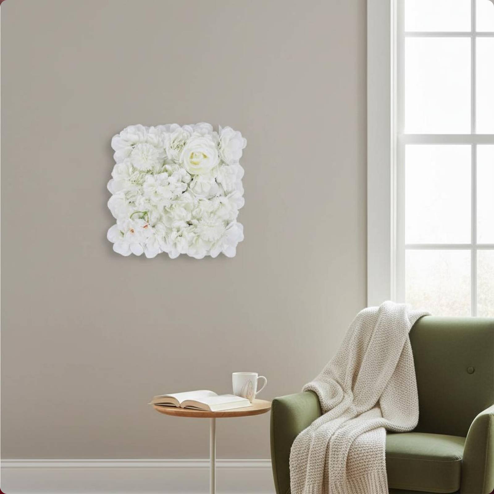 Panel ścienny ze sztucznych kw – Flower Wall Panel recenzja i cena