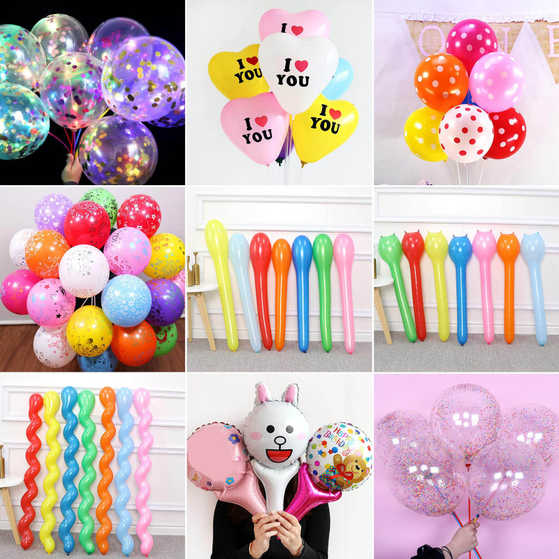 50/100 szt. Balony z motywem k – Balloon Pump Hand recenzja i cena