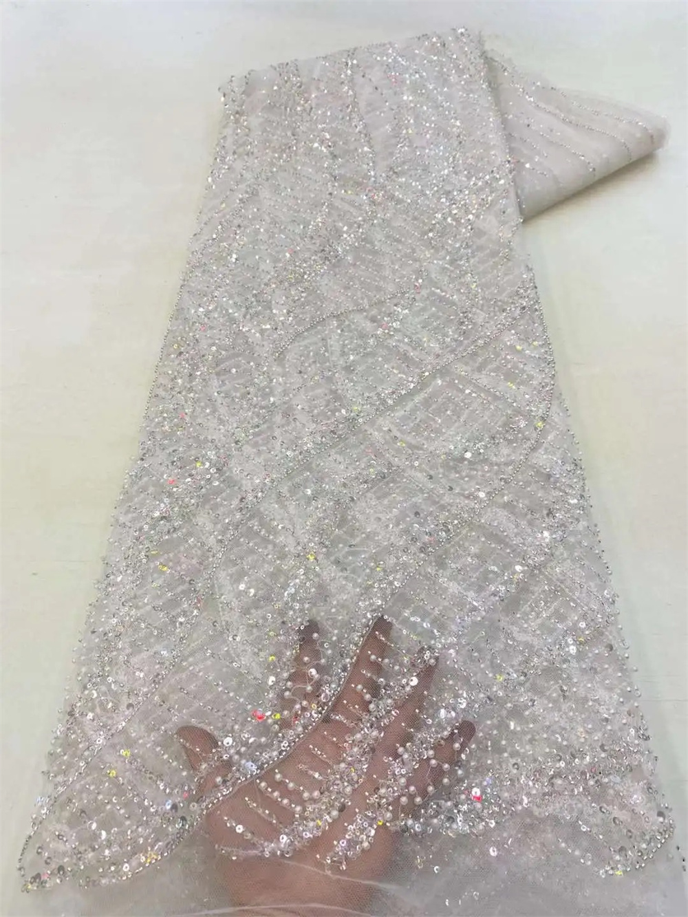 Afrykańskie cekiny koraliki ko – Glitter Tablecloth recenzja i cena