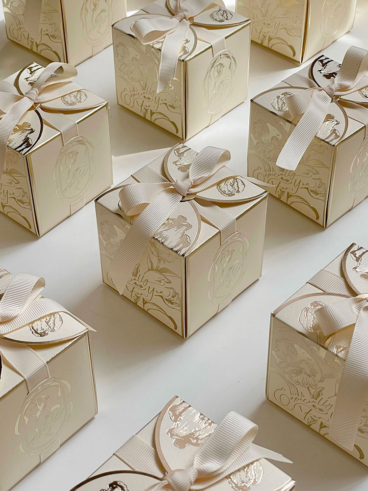 Kwadratowe papierowe pudełka n – Event Party Box recenzja i cena