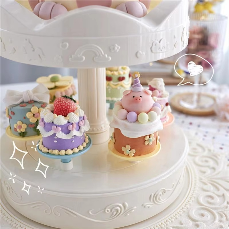 2-poziomowy automatyczny obrot – Cupcake Stand Tier recenzja i cena