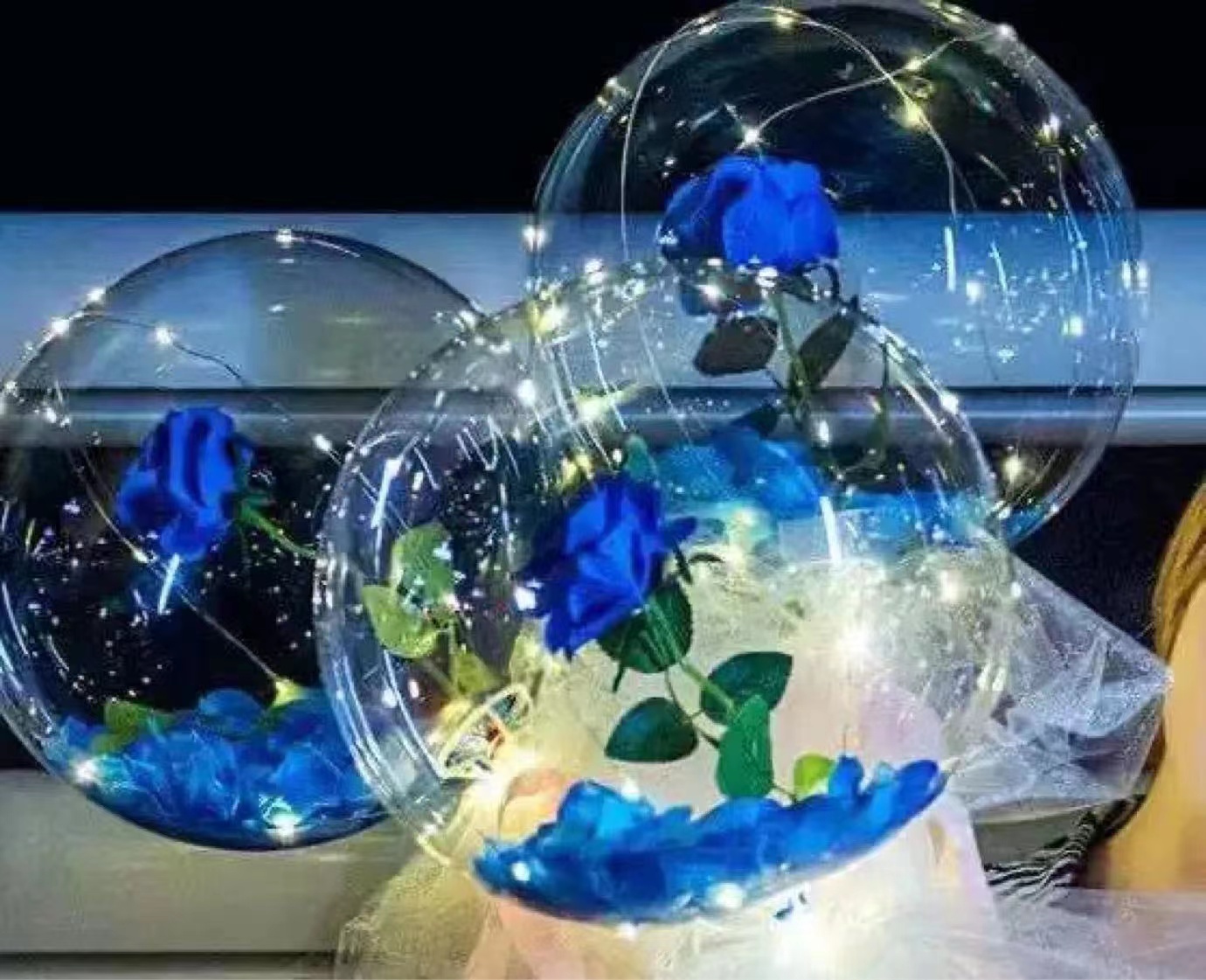 LED Luminous balon bukiet róż  – Led Balloon Light recenzja i cena