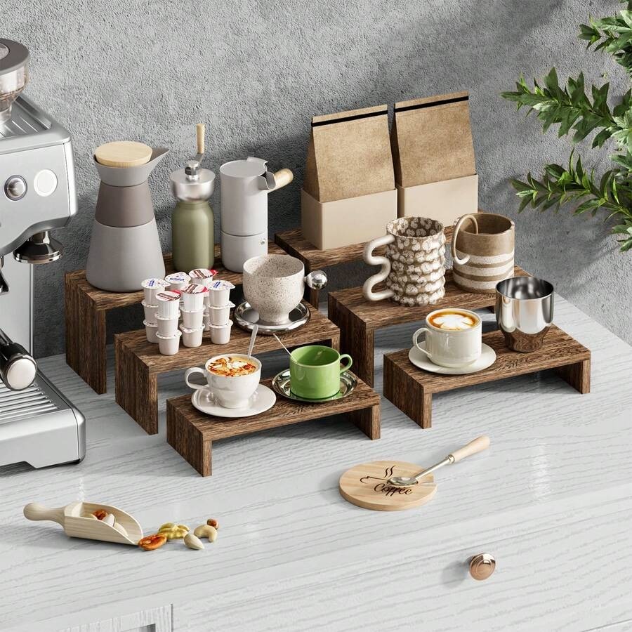 6 szt. Drewnianych Stojaków Ek – Cupcake Stand Tier recenzja i cena