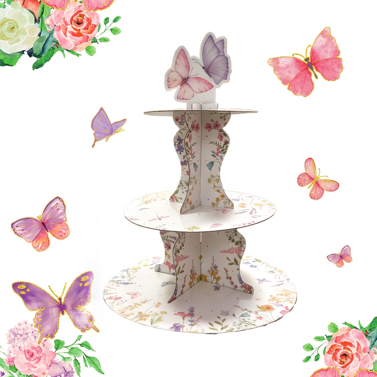 3-poziomowy stojak na ciasto z – Cupcake Stand Tier recenzja i cena